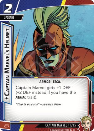 Captain Marvels Helm