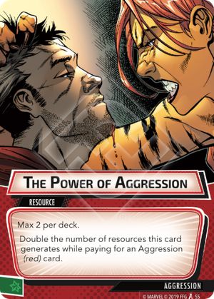 Kraft der Aggression