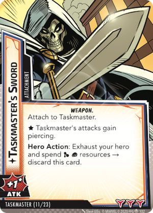 Taskmaster's Sword