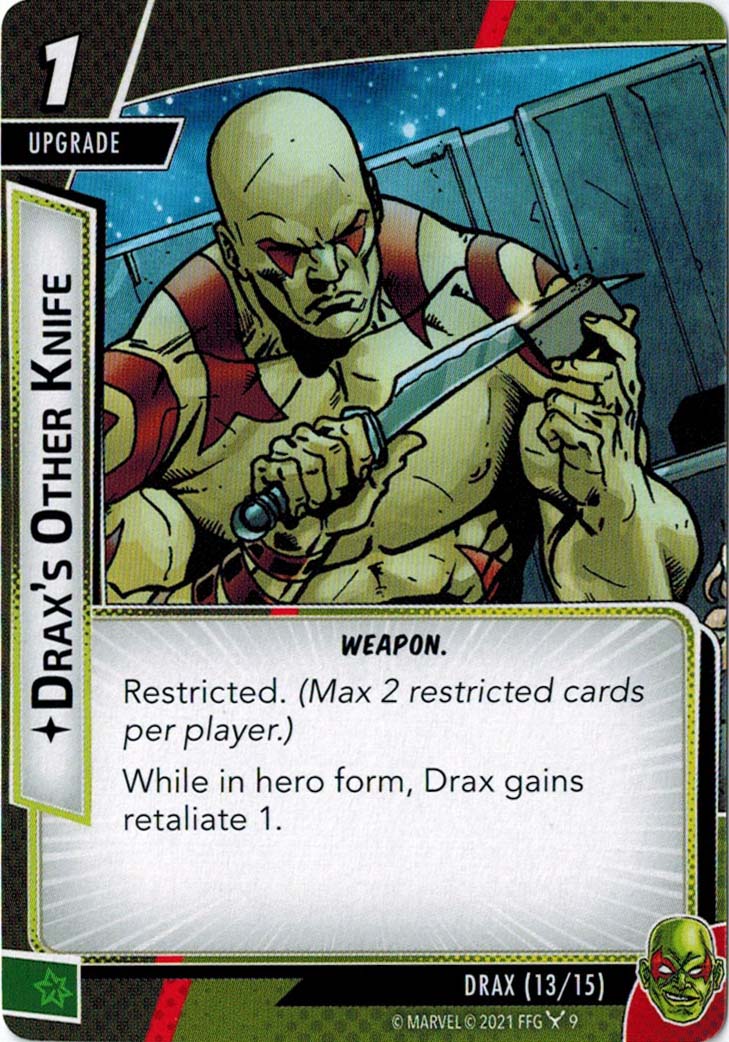 Drax' anderes Messer
