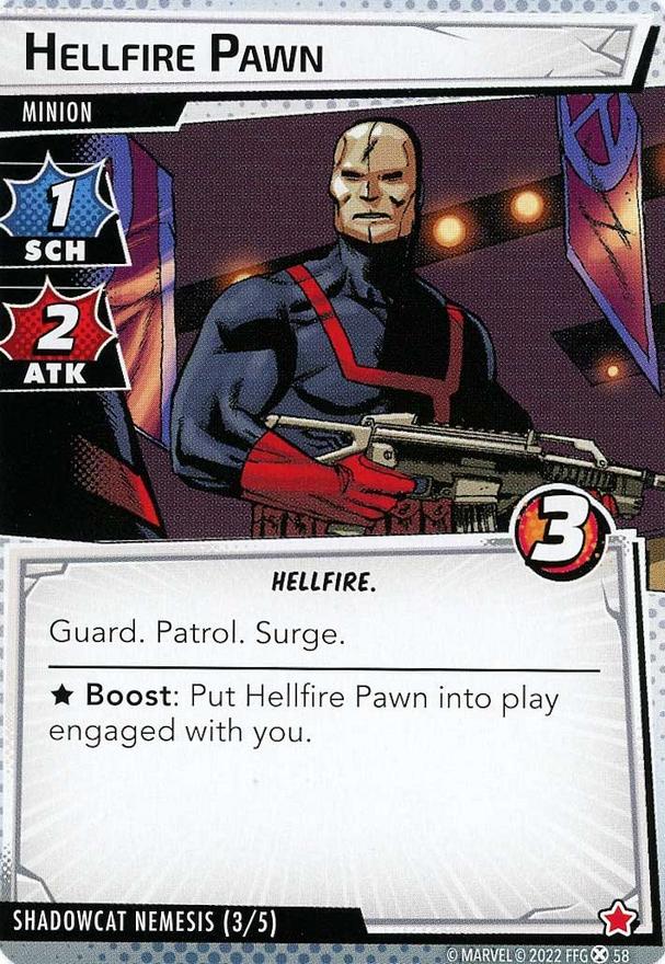 Hellfire-Schachfigur